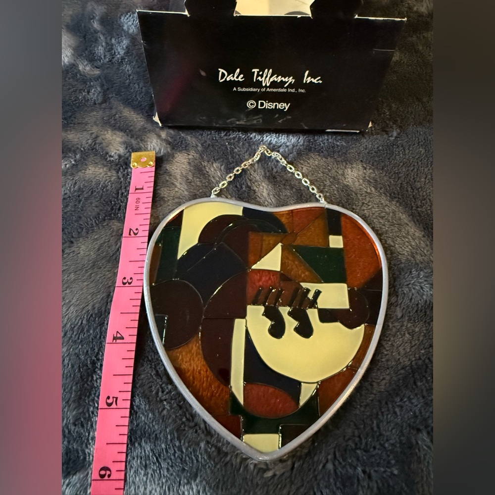 Disney Minnie Mouse Abstract Sun-catcher by Dale Tiffany Vintage 90’s Rare - Picture 2 of 4